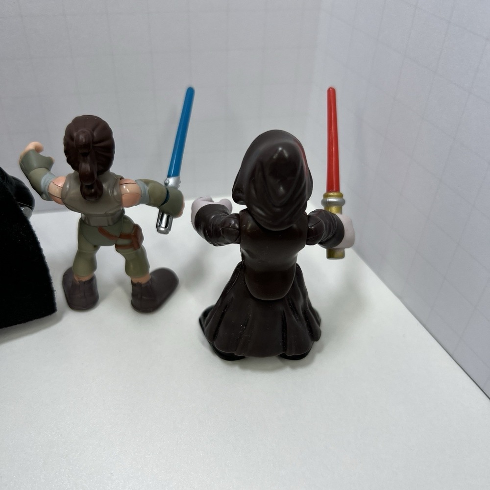 Star Wars Galactic Heroes Figure Lot Darth Vader‎ Luke Rey Stormtrooper Grievous - Picture 5 of 13